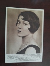 Anami Shampoo Advertising Postcard Adele Astaire