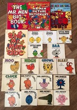 Lot of Vintage Mr. Men, Timbuctoo, Little Miss, Annuals, Books: Roger Hargreaves