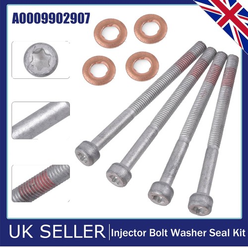 4pcs injector bolt washer seal - 4pcs,