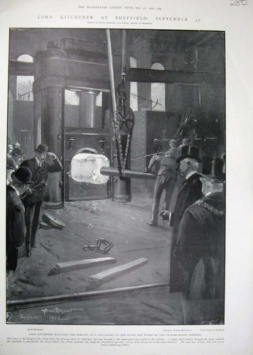 Old antique print - antique, 1902