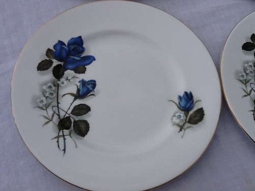 Set four vintage bone - four, china