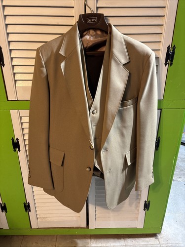 Vintage tan brown sears - vintage,