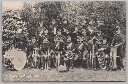 Dursley military band 1905 - band,