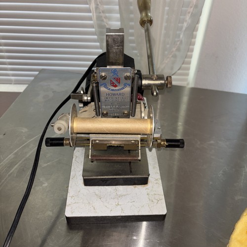 Howard imprinting machine - machine, co
