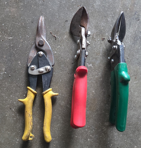 Wiss utility tin snips - snips, lot
