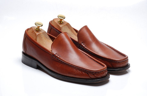 Loake tan brown loafers shoes - loake,