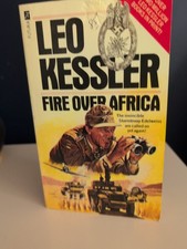 Leo Kessler Fire Over Africa Paperback Vintage  Futura 1984