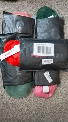Joblot bundle wigs long - , x5