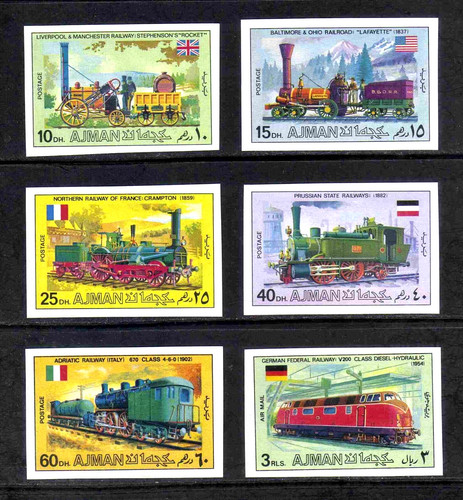 Ajman 1971 railway locomotives - ajman,