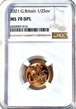 2021 Gold Half Sovereign NGC