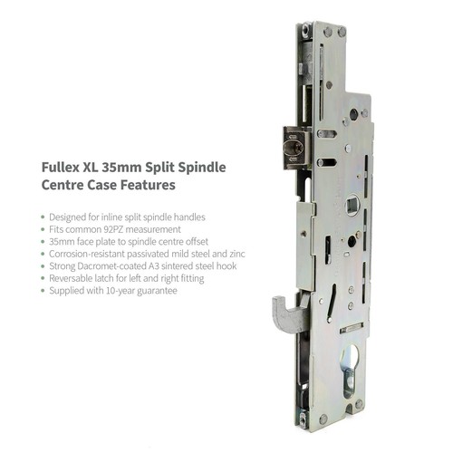 Fullex upvc door gearbox 35mm - door,