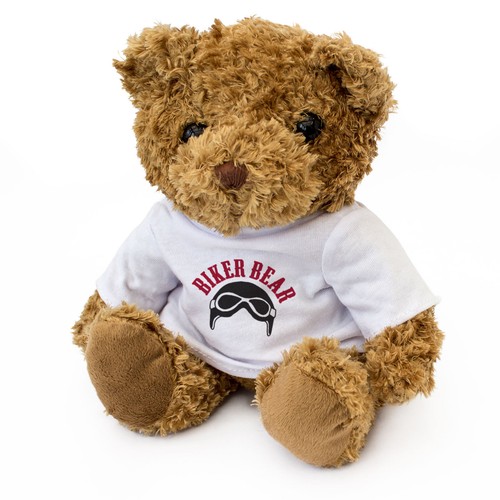 New biker bear - bear, cute