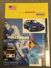 Citroen Saxo limited  Edition Brochure  in Excellent condition 