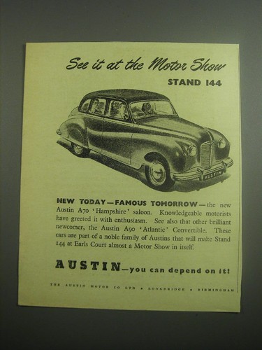 1948 austin a70 hampshire - a70,