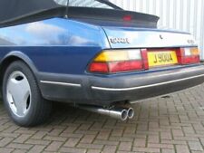 SAAB 900 CLASSIC CARLSSON STAINLESS TWIN TAILPIPE EXHAUST   injection cars NA