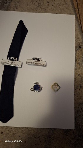 Rac enamel badges - rac,