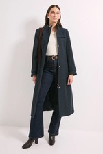 Wallis Navy Coat Womens