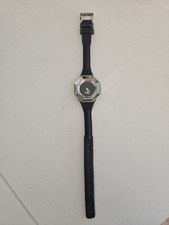 D&G Time watch with an all stainless steel case and a genuine leather strap
