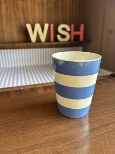 Green cornishware beaker - green,
