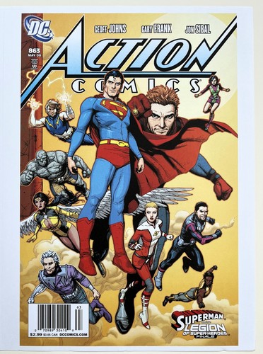 Superman retro comic cover - superman,