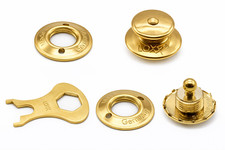 Loxx fastener solid brass