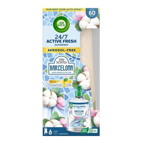 Air wick aerosol - air, aerosol-free