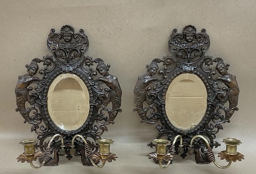 Pair cast iron - of,