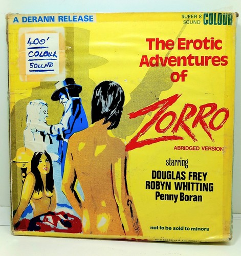 The erotic adventures zorro - the, of