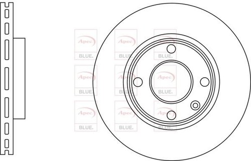 Front axle brake - front, discs