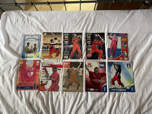 Lancashire cricket collection - cricket,