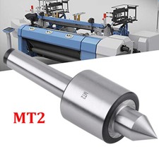 MT2 Live Center Morse Taper Triple Bearing Lathe Center Turning Revolving Tool