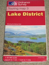 OS Ordnance Survey 1" to 1