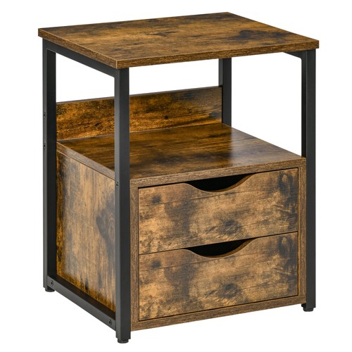 Homcom end table - end, desk
