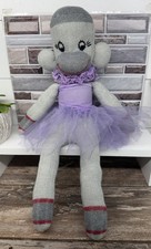 Sock Monkey Girl Whimsical