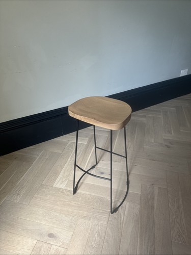 Solid oak 70cm - , stool