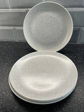 Poole Twintone - 4 x 25 cm Seagull Dinner Plates