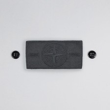 Stone Island Grey Ghost Badge