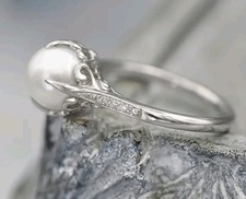 Pearl Ring KC Plated fashion