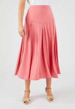 Jersey Panelled Skirt Damart