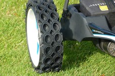 GLIDERS winter wheel tyres, sleeves for MOTOCADDY