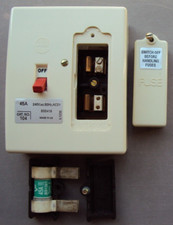 WYLEX 104 45A 1 WAY CONSUMER UNIT AC21 SWITCH FUSE BOX WITH 45 AMP FUSE FITTED