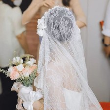 Black Lace Veil Spanish Style