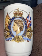 China Coronation Beaker 1953