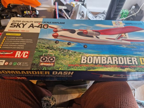 Sky bombardier dash rc - bombardier,