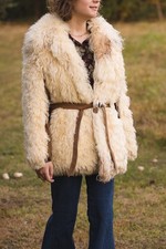 Vintage Mongolian Lamb Fur