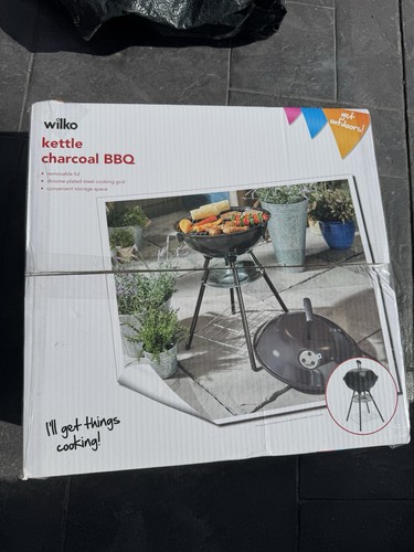 Wilko kettle charcoal bbq - wilko,