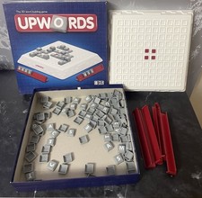 UPWORDS by Parker 2006 Version Board Game 3D Letter Word Building Complete GC