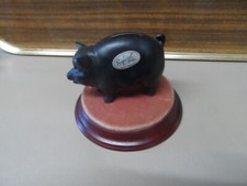 Sylvac Ware Black Pig Money