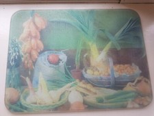 Country Style glass worktop saver 37.5x 28 cm