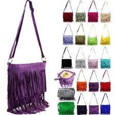 Ladies Leather Tassel Fringe